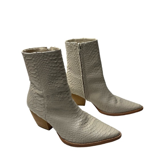 Matisse | Caty Boot in Ivory Snake 8 - Picture 6 of 14